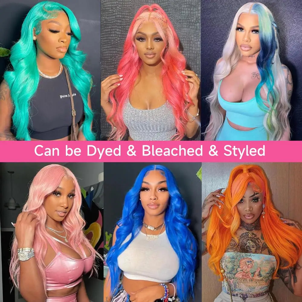 613 Hd Lace Frontal Wig Human Hair Body Wave 13x6 13x4 Lace Front Wig 180 Density Blonde Human Lace Front Wig 613 Human Hair Wig