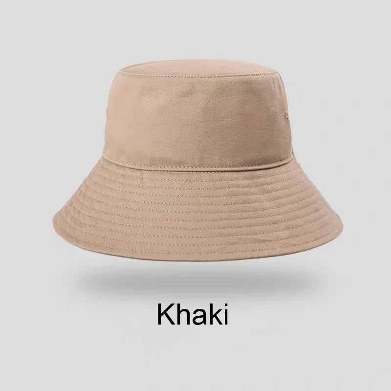 Large Big Size Sun Hats Men Summer Double Side Bucket Hat Men's Panama Fedoras Outdoor Fisherman Hat Visor Basin Cap Beach Hat