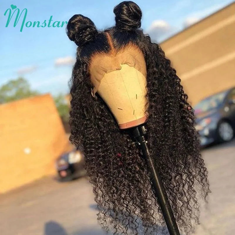 30 Inch Brazilian Kinky Curly Wig 360 Lace Frontal Wig 13x4 13x6 Lace Front Human Hair Wigs 5x5 Closure Wig Curly Human Hair Wig