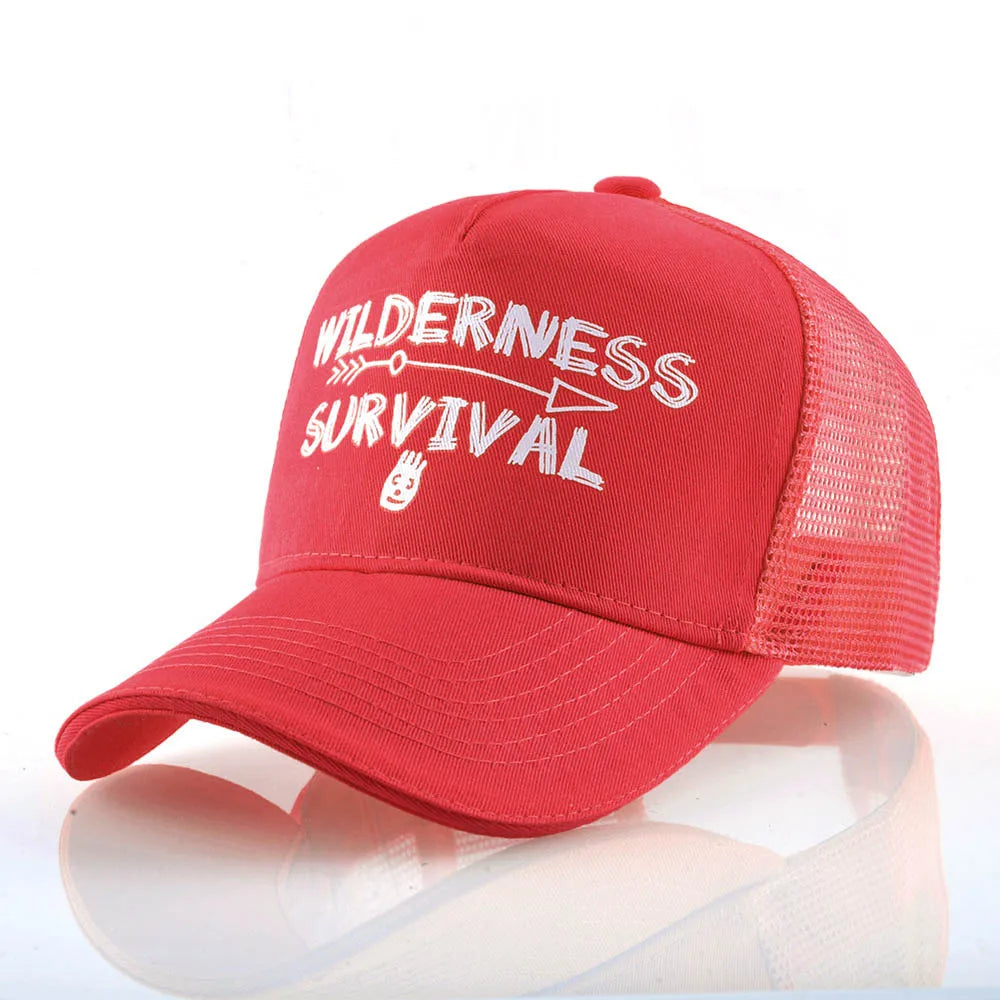 FS Stylish Green Orange 5 Panel Baseball Caps For Men Women Breathable Snapback Hip Hop Cap Mesh Trucker Hat Bones Masculinos