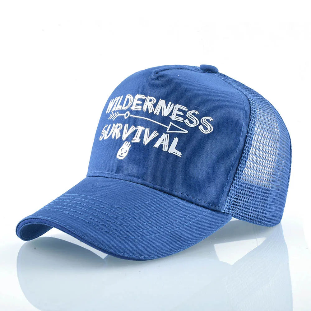 FS Stylish Green Orange 5 Panel Baseball Caps For Men Women Breathable Snapback Hip Hop Cap Mesh Trucker Hat Bones Masculinos
