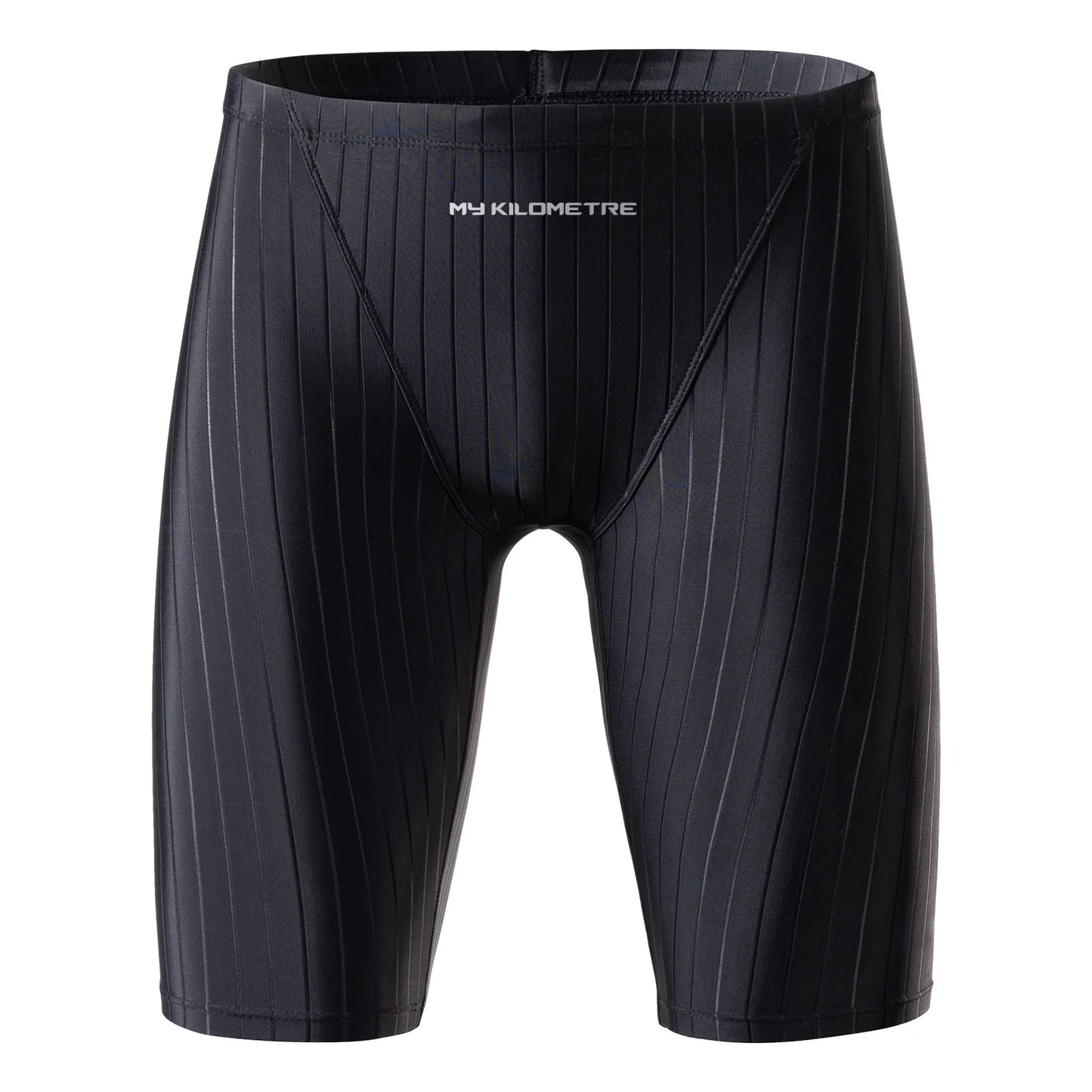 MY KILOMETRE Mens Swimsuit Jammer Endurance Athletic Training Swimsuit Racing Swimming Trunks Shorts Swimwear Men Swim Jammers