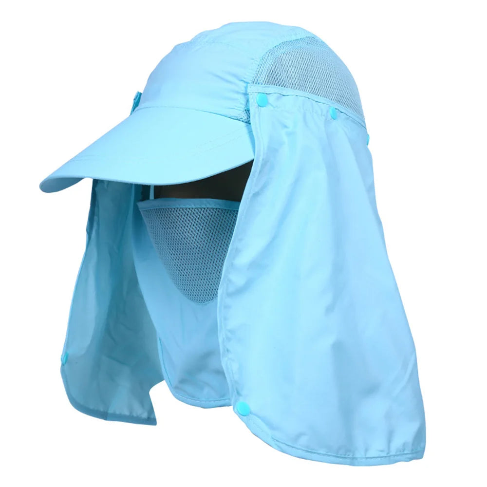 Outdoor Fishing Hat Summer Sun Hat UV Protection Hunting Fishing Cap Women Men Fisherman Hat Hiking Camping Visor Bucket Hat
