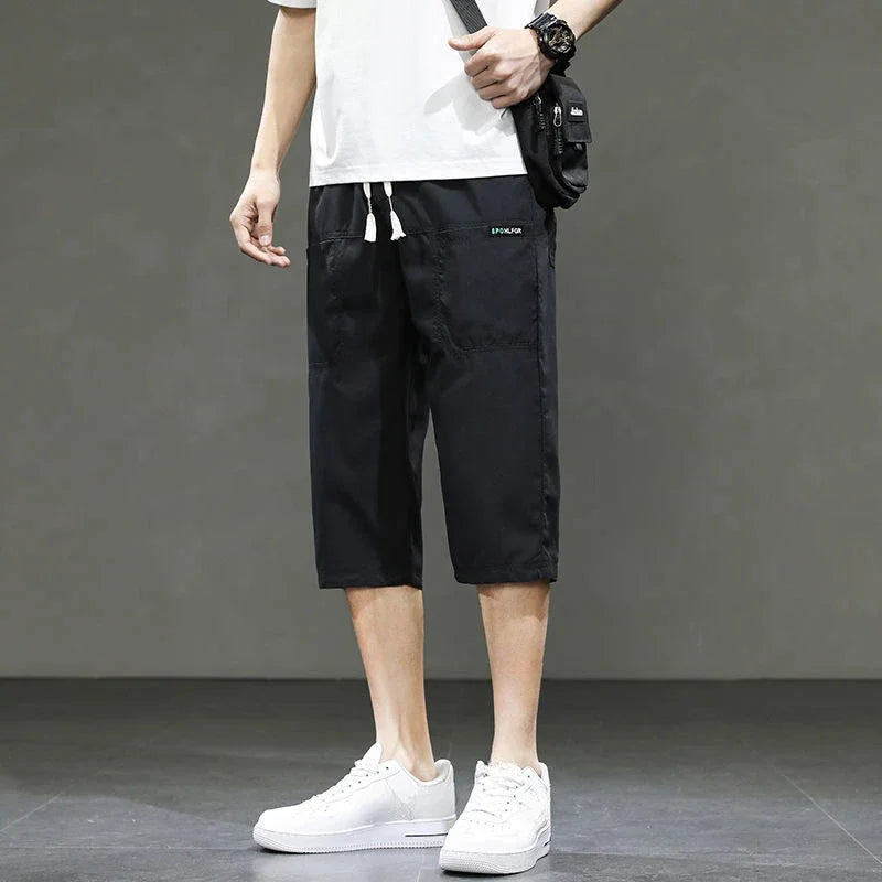 Male Denim Shorts Loose Gray Graphic Men's Short Jeans Pants Baggy Wide Buttons With Vintage Original Jorts Sale Luxury Xl