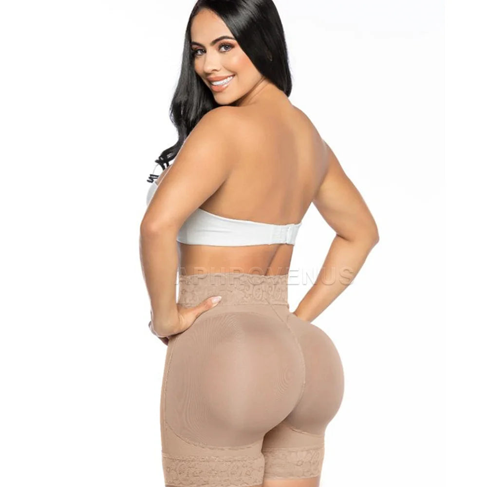 Fajas Women Seamless Shapewear Tummy Control Underwear Butt Lifting Panties Curvy Body Shaper Thigh Slimmer Bbl Hourglass Shorts