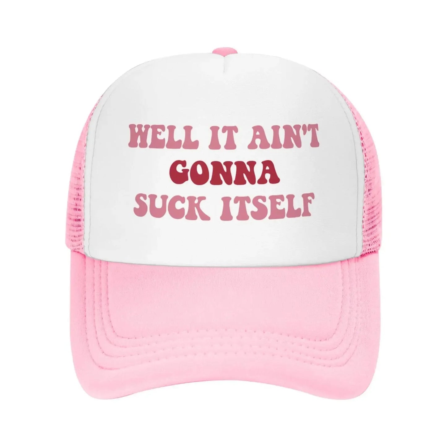 Mayor of Titty City Trucker Hats for Women Pink Men Funny Humor Baseball Cap for Men Humor Gift One Size