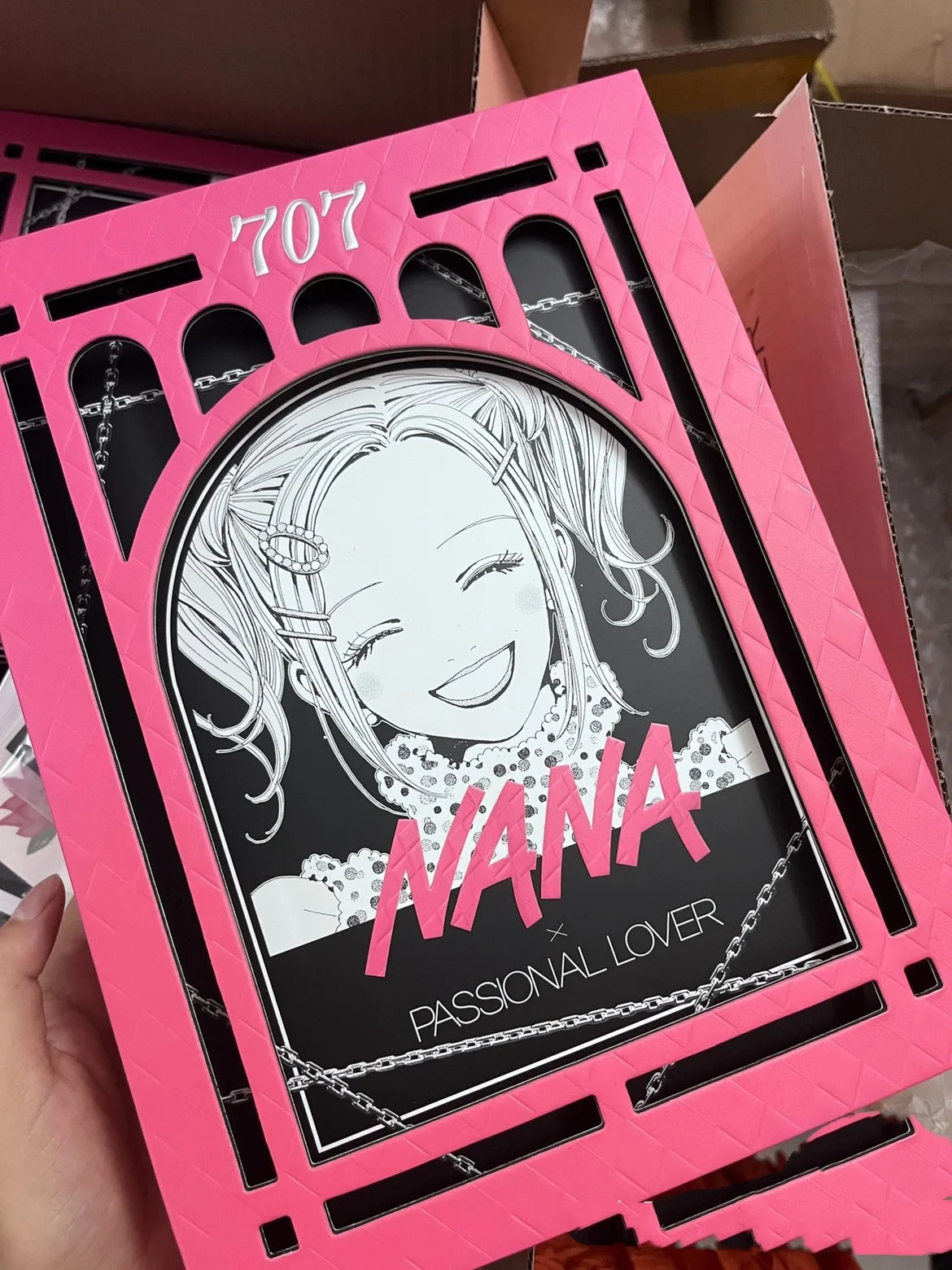 Anime Nana Joint Name Makeup Gift Box Hot Girl Lipstick Foundation Eyeshadow Palette Set Sexy Long Lasting Cosmetic Girls Gift