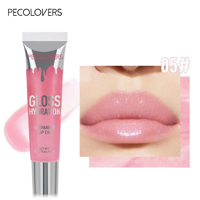 Tube Eight-color Lip Oil Moisturizing Long-lasting Natural Colored Lip Balm Lip Gloss Lip Oil Lip Cosmetics Lip Gloss Tubes