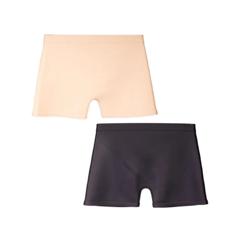 Four Corner Swimming Trunks Children Swim Trunks Solid Color Hot Spring Pants Flat Corner Swimming Trunks Silicone Swim Trunks