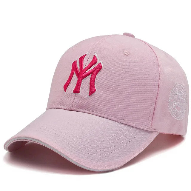 Fashion Korean Letter MY Baseball Cap 3D Embroidery Dad Hat Men Women Summer Sun Visor Caps Fishing Hat Unisex-Teens Hip Hop Hat