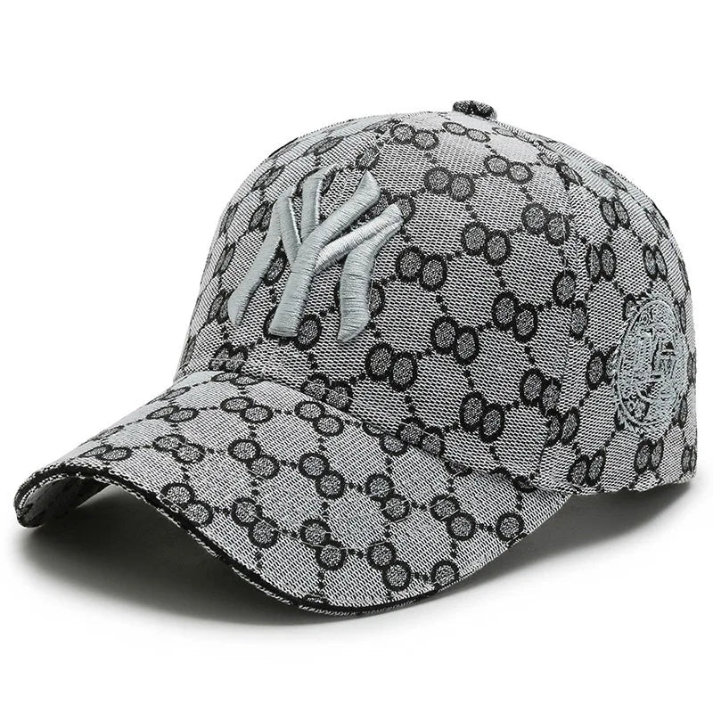 Fashion Korean Letter MY Baseball Cap 3D Embroidery Dad Hat Men Women Summer Sun Visor Caps Fishing Hat Unisex-Teens Hip Hop Hat
