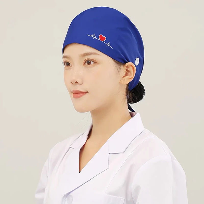 Unisex Soft Scrub Cap Medical Hat Scrubs Hat for women surgicals hat women's and men operating room hat Nursing accessories