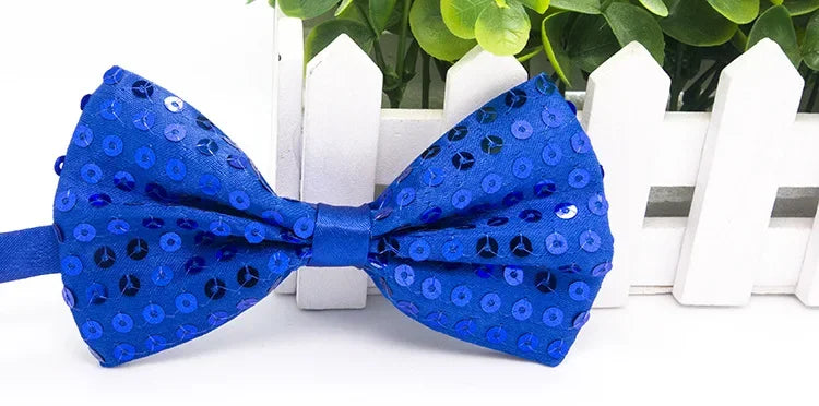Fashion Boy Girl Men Woman Sequin Hat Bow Tie Gloves Cowboy Birthday Party Cap Jazz Dance Show Props Costume Wedding Festival