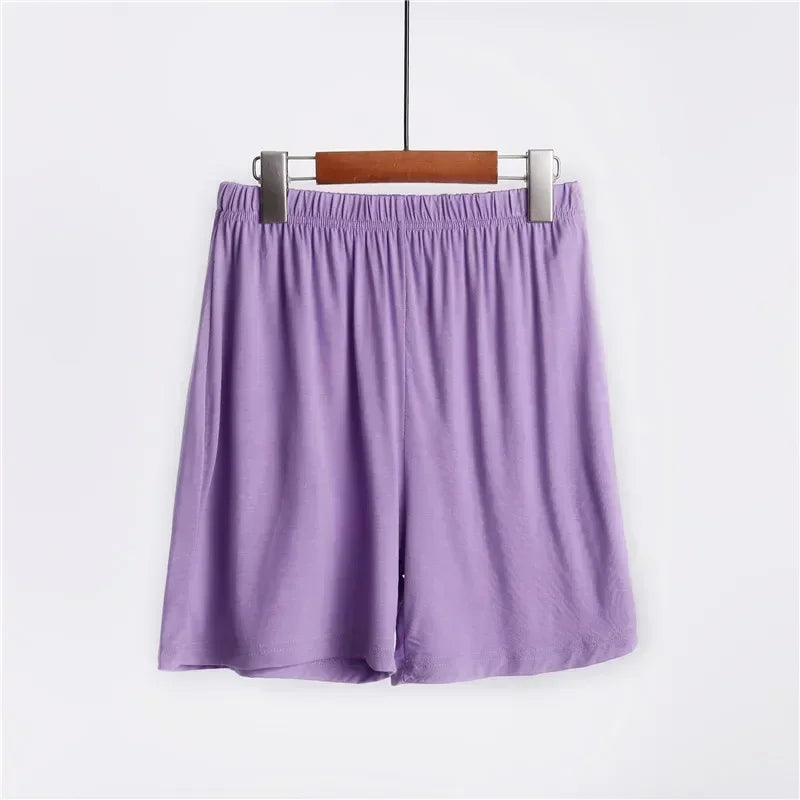 Fashion Modal Ladies Sports Shorts Summer Loose Mini Sexy Short Shorts Girl Thin Plus Size Casual Home Wear Women Plus Size Xxxl