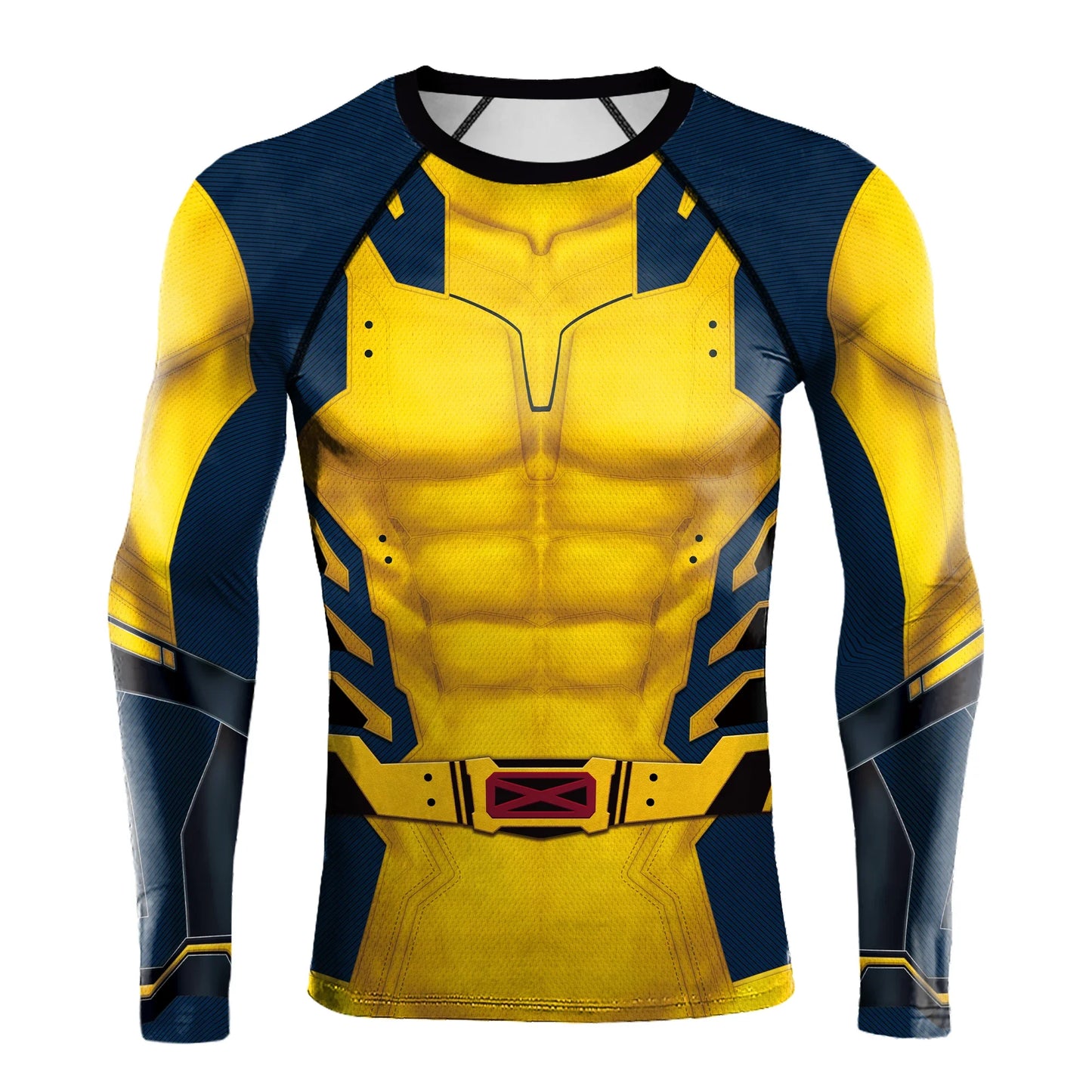 Wolverine T-Shirt Deadpool Shirt Men Tanks Halloween Cosplay Costume Hero Long Sleeved Tees Tanks Men Top Carnival Party Outfit