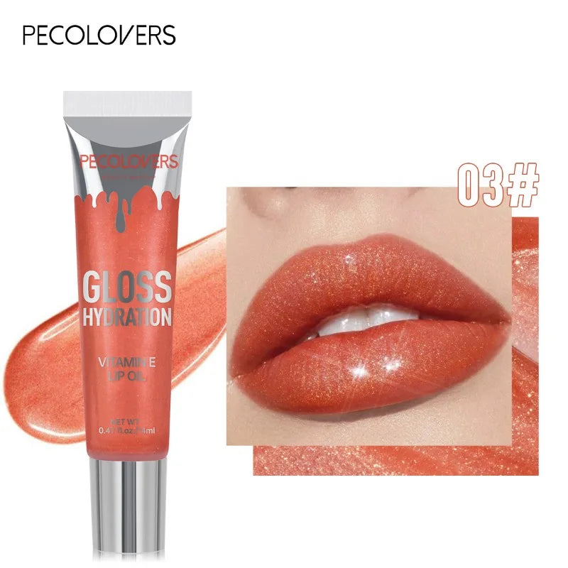 Tube Eight-color Lip Oil Moisturizing Long-lasting Natural Colored Lip Balm Lip Gloss Lip Oil Lip Cosmetics Lip Gloss Tubes