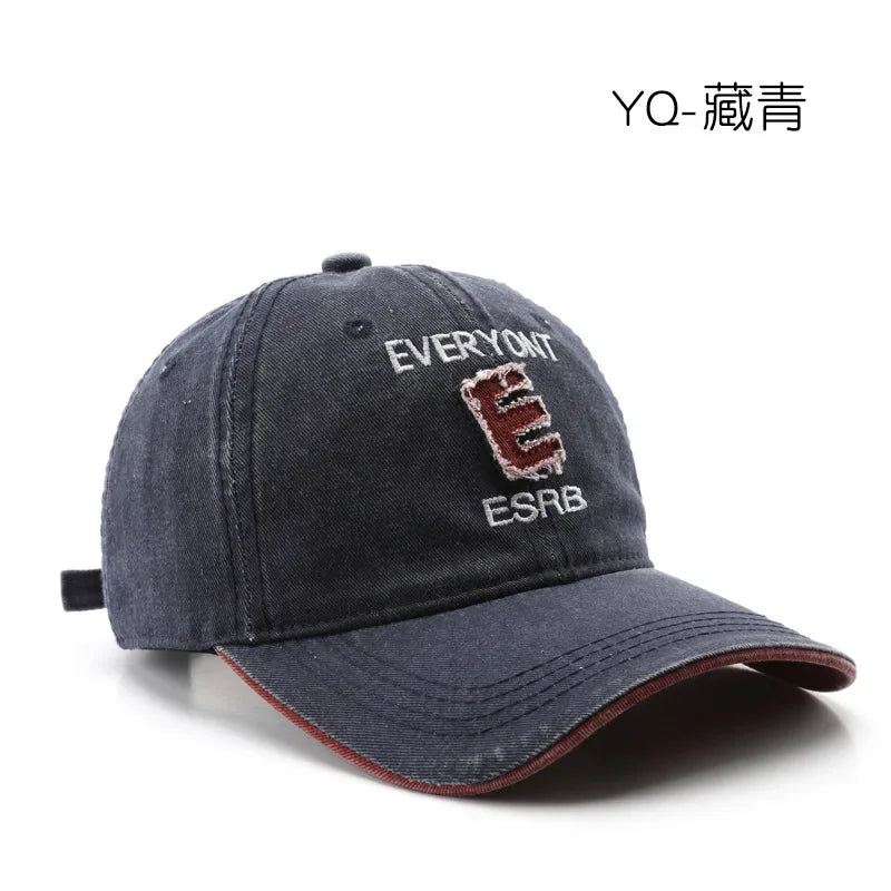 Men's Baseball Hat Women's Cotton Sailor Hat Men's Outdoor Snapback Hip Hop Truck Driver Hat Gray Hat Dad Hat Fashion New