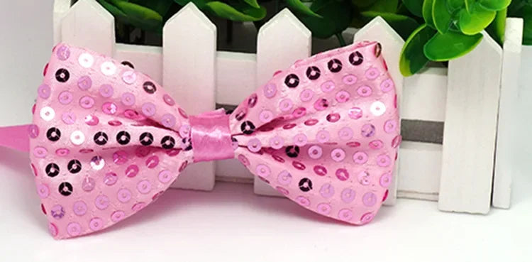 Fashion Boy Girl Men Woman Sequin Hat Bow Tie Gloves Cowboy Birthday Party Cap Jazz Dance Show Props Costume Wedding Festival