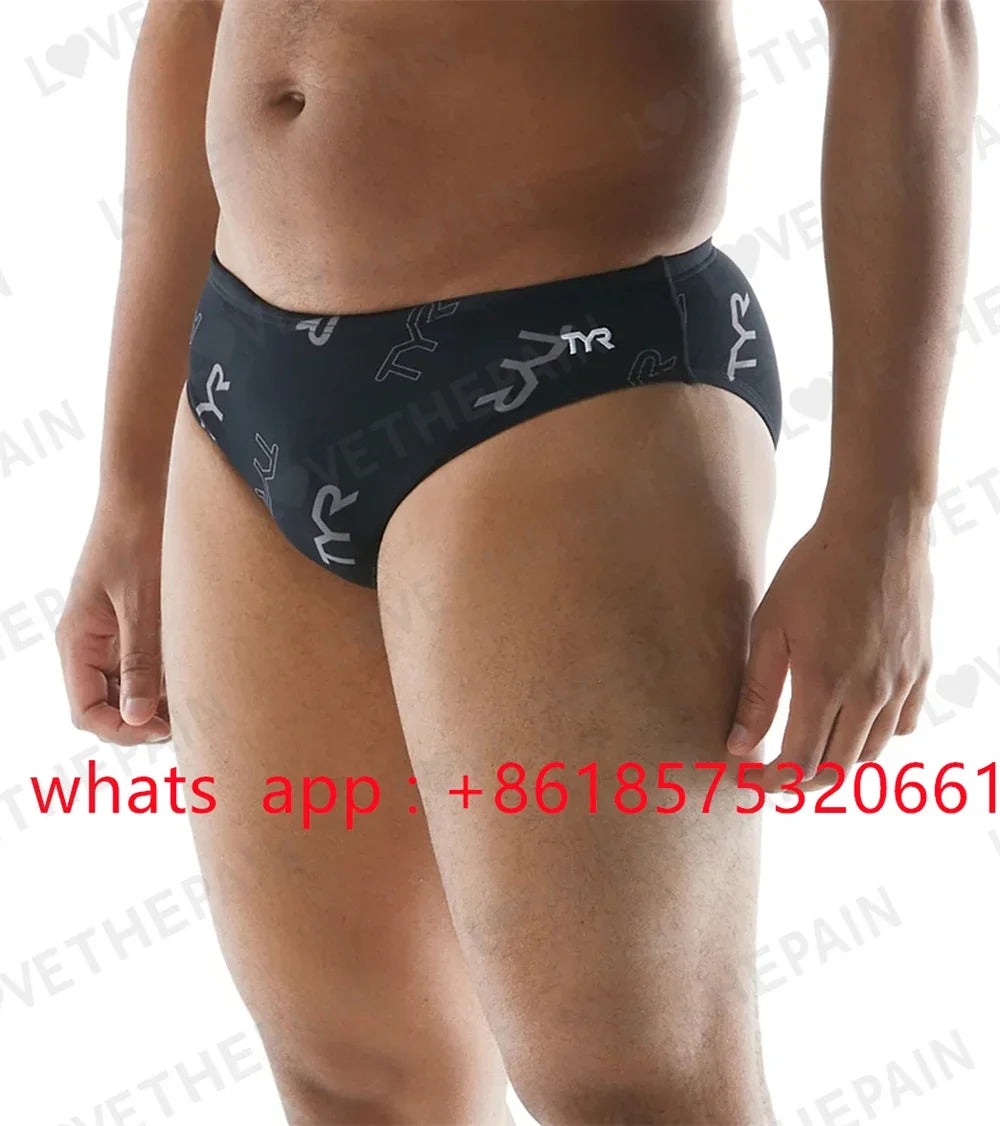 Men's Camo Racer Brief Swimsuit Triangular Swimming Trunks Trunks Swim Surf Trunks Beach Short Surf Summer Swimming Jammer 2023