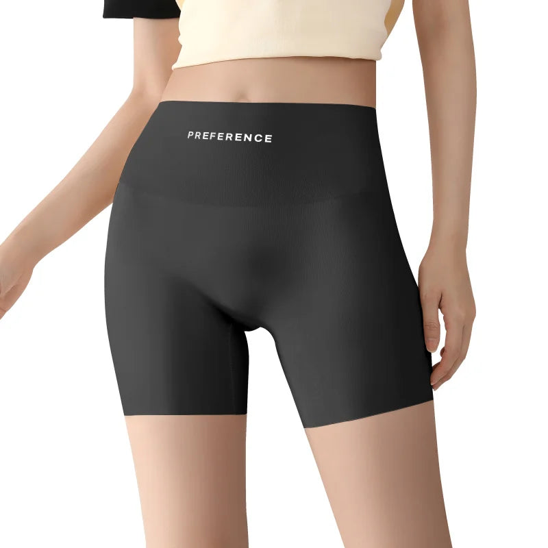 Protective Shorts Plus Size Shorts Seamless Underwear for Women Safety Short Pants Ice Silk Panties Women's Summer Intimates