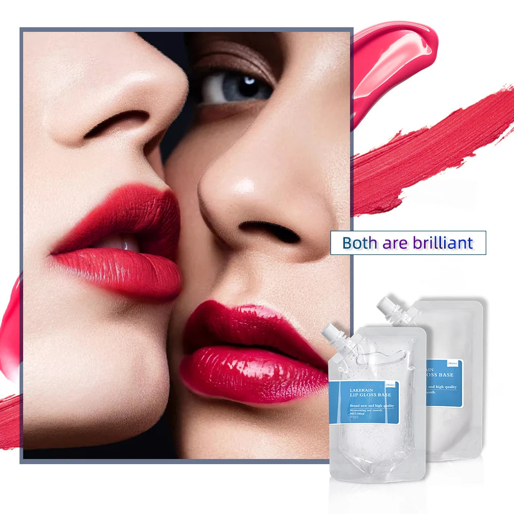 200ml Lip Gloss Base Gel for DIY Lip Gloss Lip Glow Oil Moisturizing Lip Lipgloss Mater Free Shipping Odorless DIY Lip Gloss