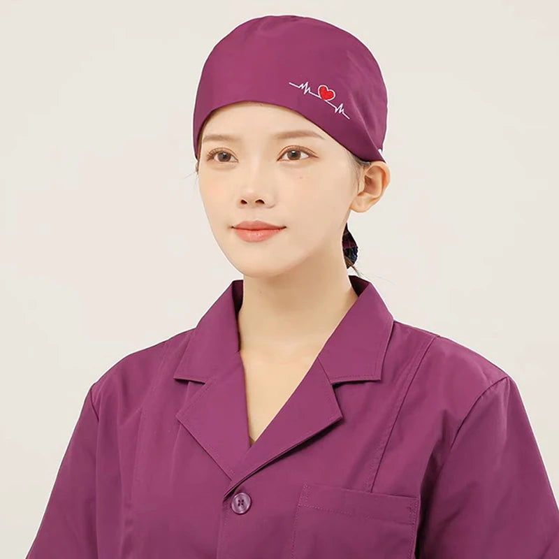 Unisex Soft Scrub Cap Medical Hat Scrubs Hat for women surgicals hat women's and men operating room hat Nursing accessories