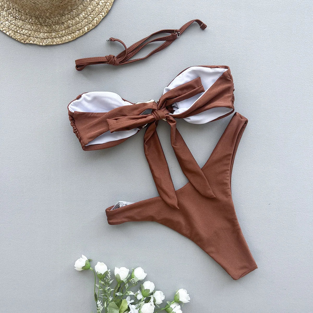 DEBAIOR Swimsuits 2025 Women Trend Bathing Suits Beach Clothes Up Two Piece Suits Tankini Lisos Bathroom Suits Bikinis Sets
