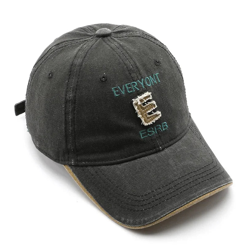 Men's Baseball Hat Women's Cotton Sailor Hat Men's Outdoor Snapback Hip Hop Truck Driver Hat Gray Hat Dad Hat Fashion New