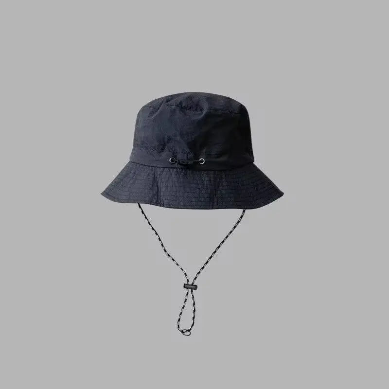 New Fishing Cap Men Women Quick-Drying Folding Fishing Cap Outdoor Bucket Hat Camping Hat Windproof Trekking Hat Beach Hat