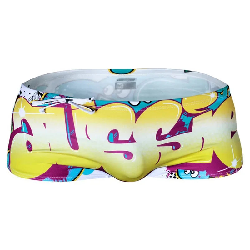 Summer Swimwear Men Swimsuit Boy Swim Suits Boxer Shorts Swim Trunks Swimming Surf Beach Wear Men Swimming Trunks