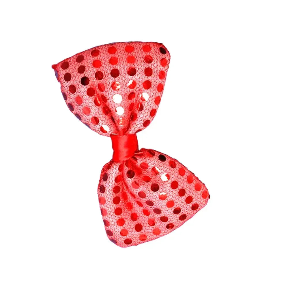 Woman Men Kids LED Light Up Sequin Fedora Jazz Hat Cap Gift Necktie Tie Neon Glow Party Bar Birthday Costume Wedding Festival