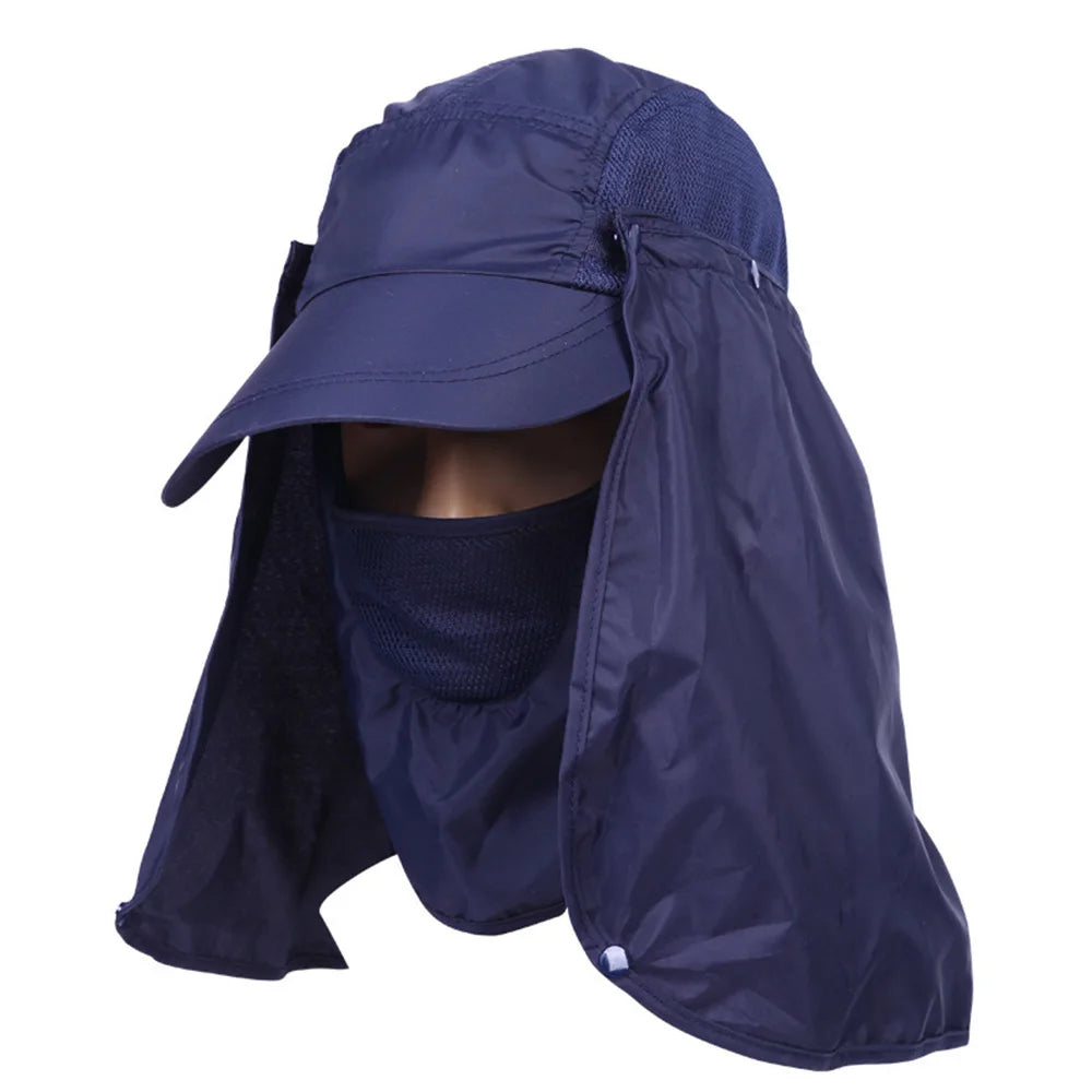 Outdoor Fishing Hat Summer Sun Hat UV Protection Hunting Fishing Cap Women Men Fisherman Hat Hiking Camping Visor Bucket Hat
