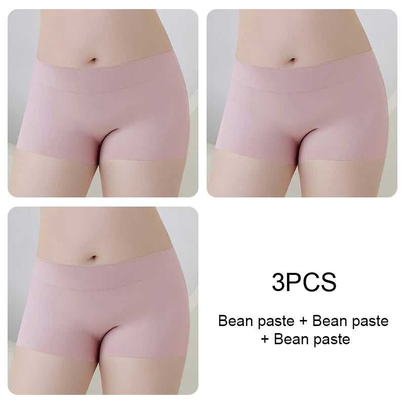 Boxer Women Seamless Panties Plus Size Shorts Safety Short Pants Shorts Under the Skirt Underwear for Women Women's Panties Set