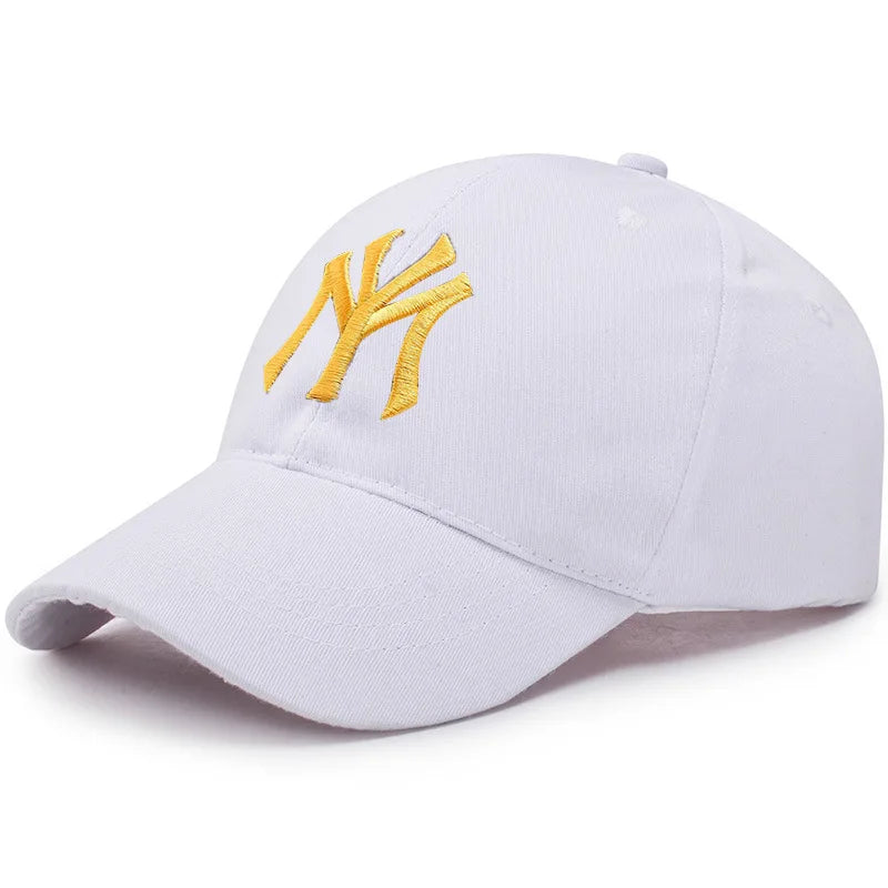 Fashion Korean Letter MY Baseball Cap 3D Embroidery Dad Hat Men Women Summer Sun Visor Caps Fishing Hat Unisex-Teens Hip Hop Hat