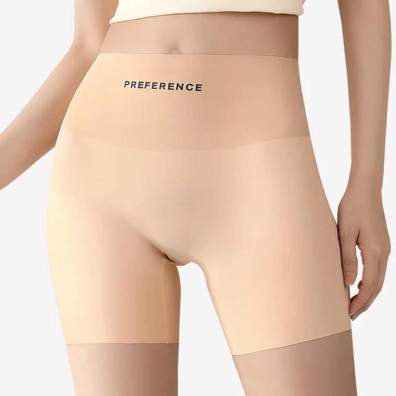 Protective Shorts Plus Size Shorts Seamless Underwear for Women Safety Short Pants Ice Silk Panties Women's Summer Intimates