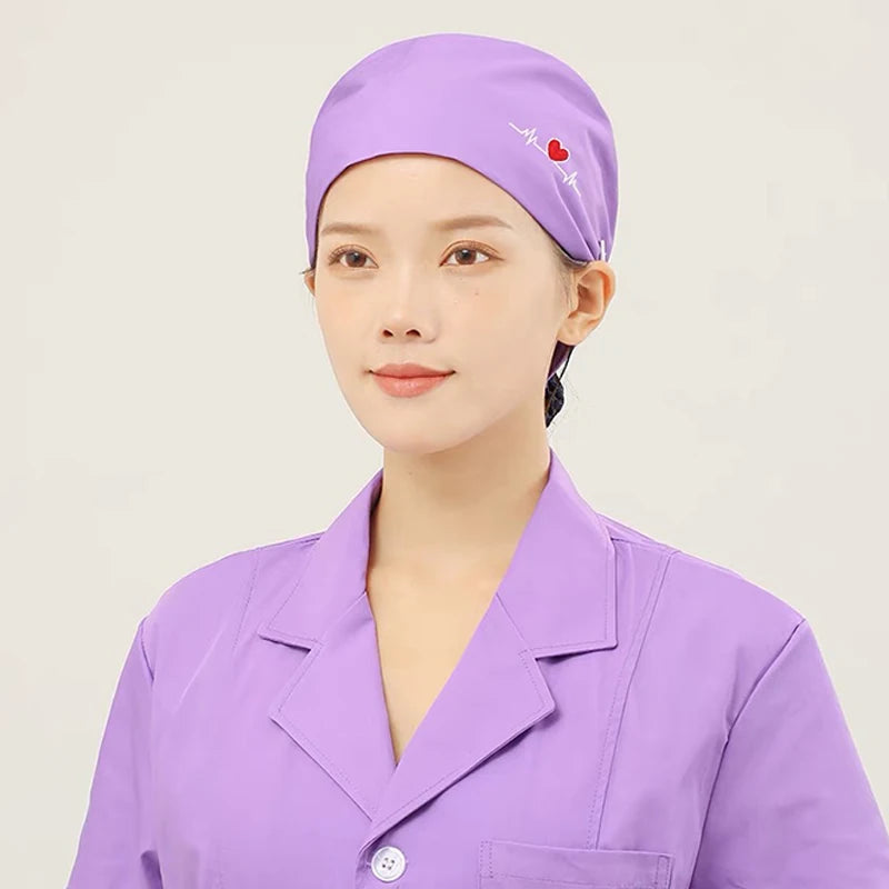 Unisex Soft Scrub Cap Medical Hat Scrubs Hat for women surgicals hat women's and men operating room hat Nursing accessories