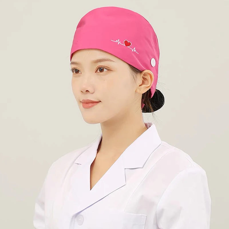 Unisex Soft Scrub Cap Medical Hat Scrubs Hat for women surgicals hat women's and men operating room hat Nursing accessories