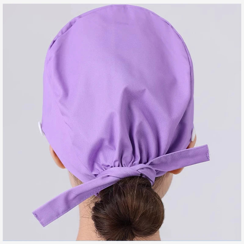 Unisex Soft Scrub Cap Medical Hat Scrubs Hat for women surgicals hat women's and men operating room hat Nursing accessories