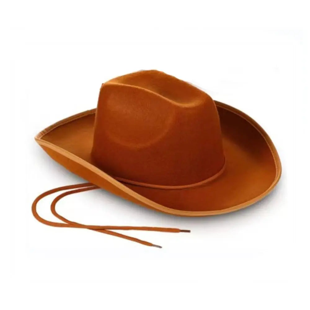 Cowboy Hat Women Men Cowboy Accessory Felt Princess Hat Bachelorette Party Hat Costume Party Cosplay Cowgirl Hat Performance