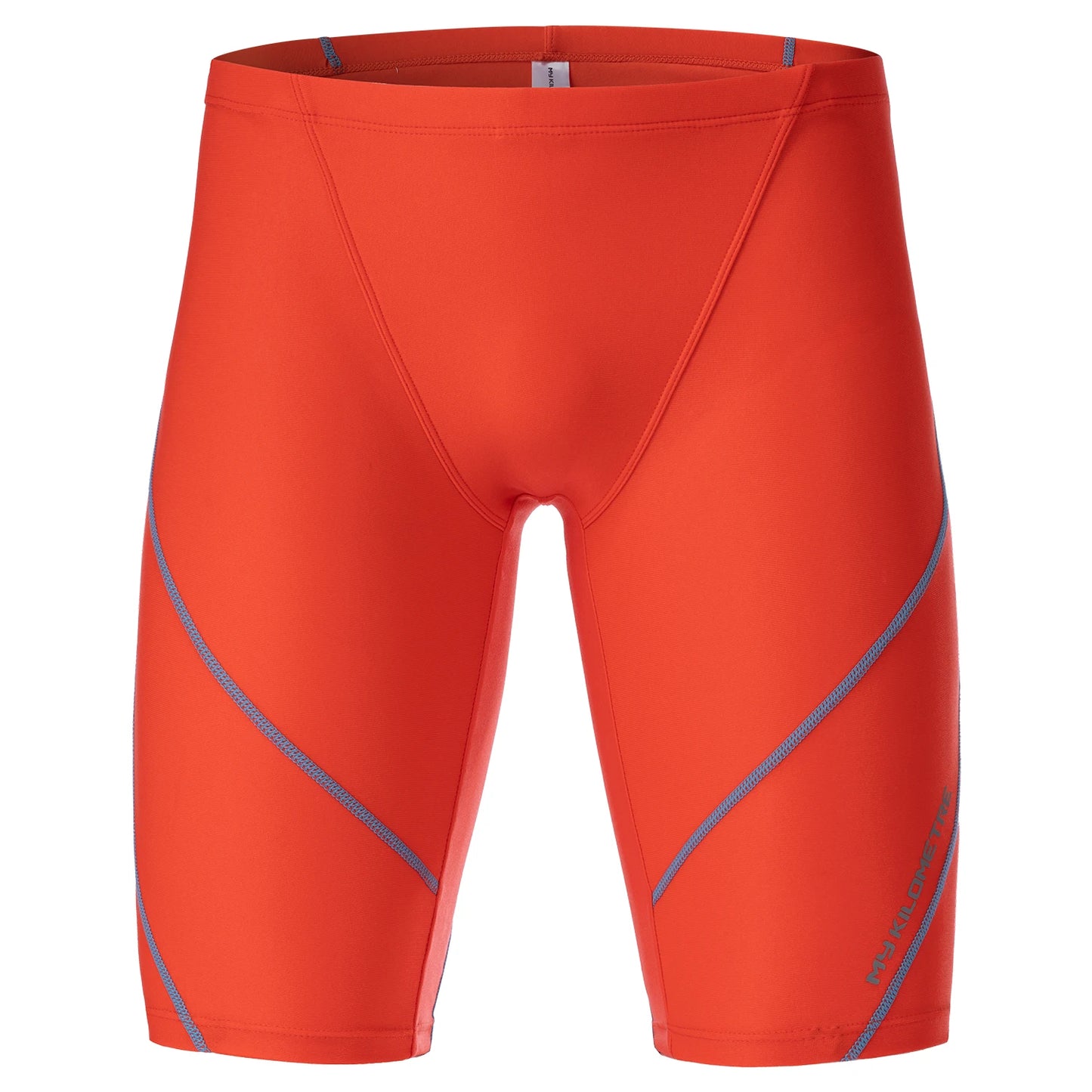 MY KILOMETRE Mens Swimsuit Jammer Endurance Athletic Training Swimsuit Racing Swimming Trunks Shorts Swimwear Men Swim Jammers