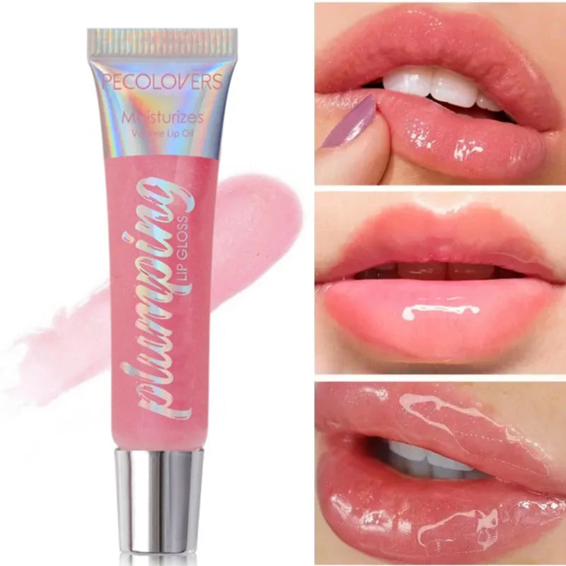 Lip Gloss Lip Gloss, Multi-color Natural Moisturizing Lip Gloss, Moisturizing Lip Balm, Lip Cosmetics Clear Lip Gloss