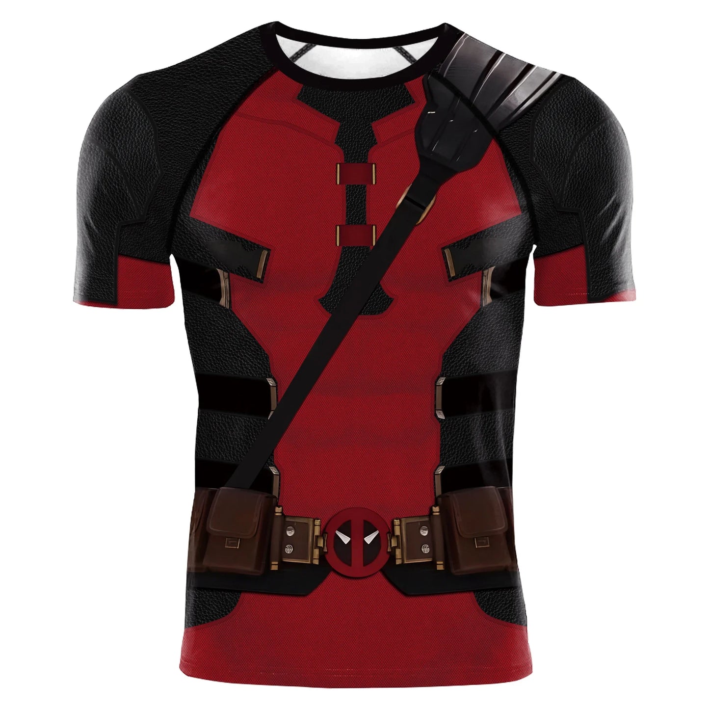 Wolverine T-Shirt Deadpool Shirt Men Tanks Halloween Cosplay Costume Hero Long Sleeved Tees Tanks Men Top Carnival Party Outfit