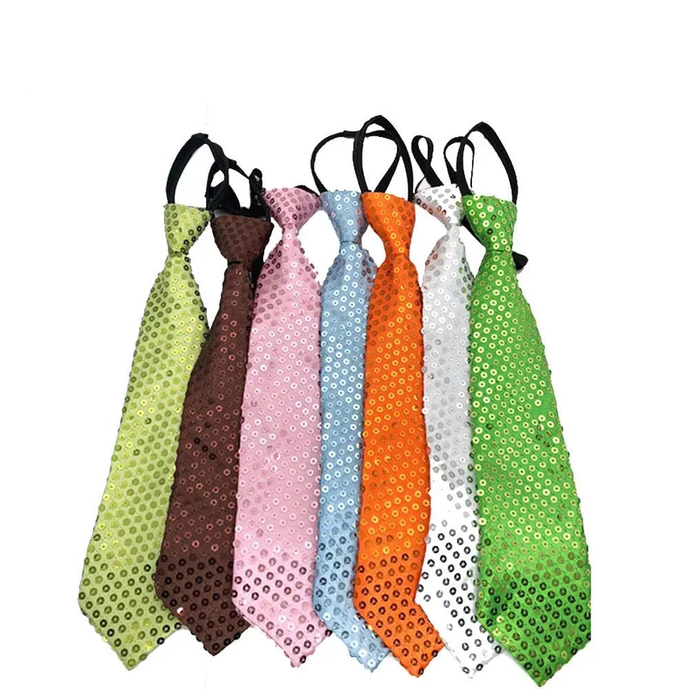 Fashion Boy Girl Men Woman Sequin Hat Bow Tie Gloves Cowboy Birthday Party Cap Jazz Dance Show Props Costume Wedding Festival