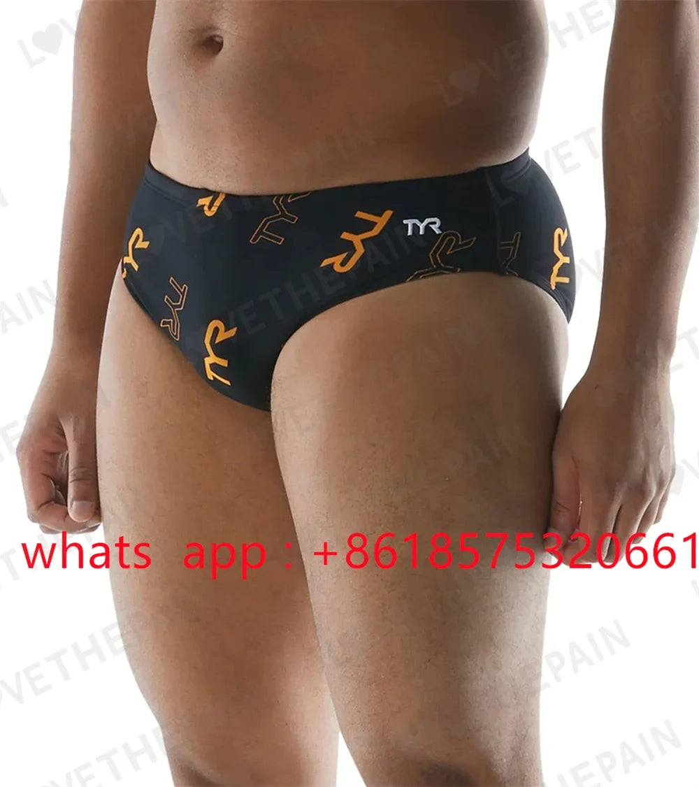 Men's Camo Racer Brief Swimsuit Triangular Swimming Trunks Trunks Swim Surf Trunks Beach Short Surf Summer Swimming Jammer 2023