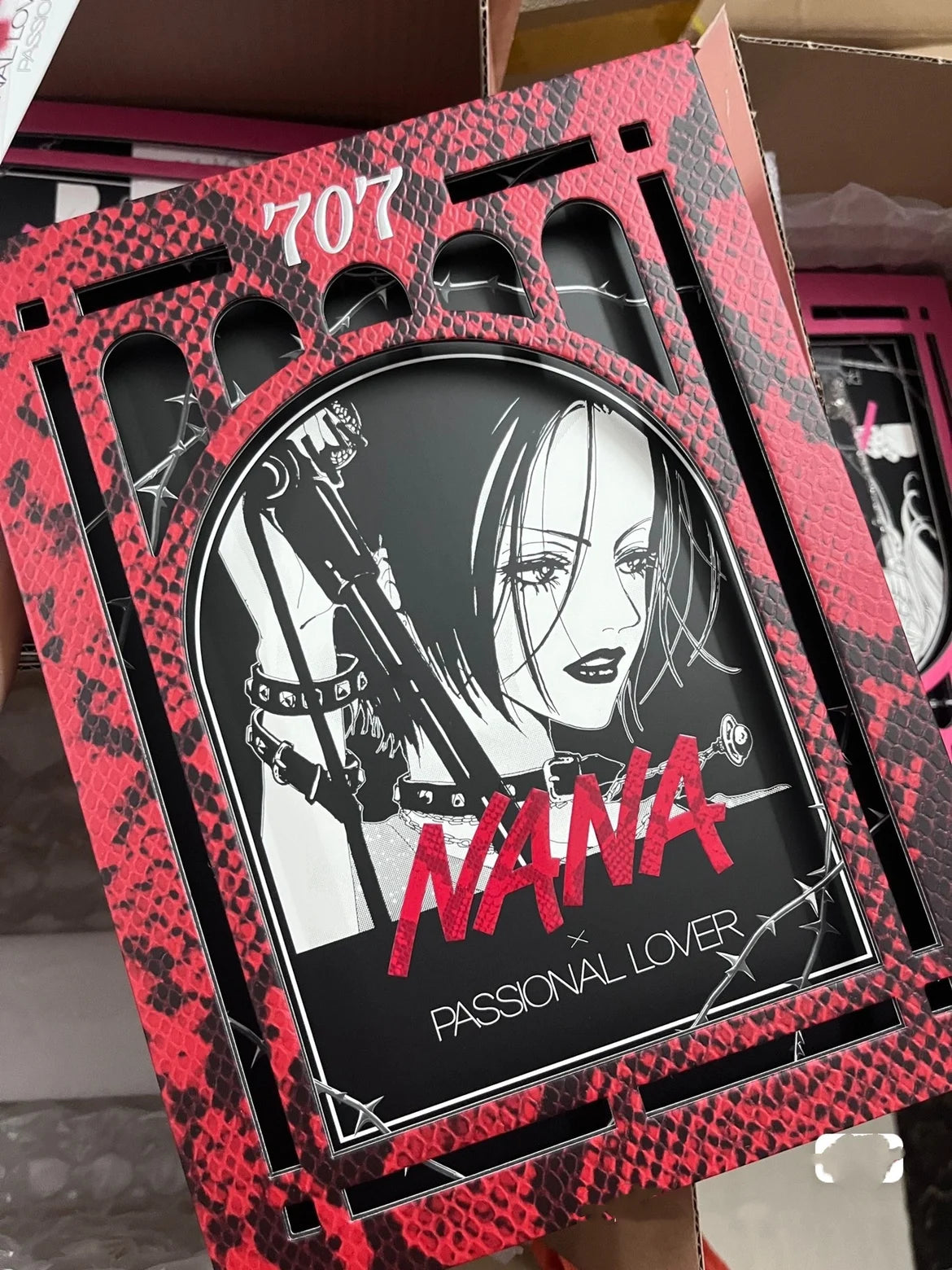 Anime Nana Joint Name Makeup Gift Box Hot Girl Lipstick Foundation Eyeshadow Palette Set Sexy Long Lasting Cosmetic Girls Gift