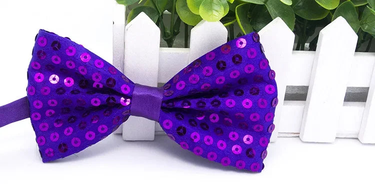 Fashion Boy Girl Men Woman Sequin Hat Bow Tie Gloves Cowboy Birthday Party Cap Jazz Dance Show Props Costume Wedding Festival