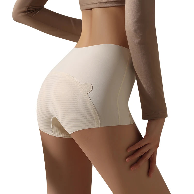 Cute Bear Women's Boxer Shorts Under the Skirt Safety Short Pants Underwear for Women Plus Size Shorts Ice Silk Summer Panties