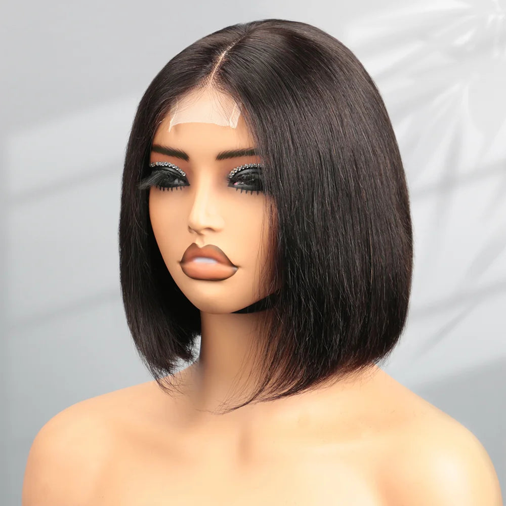 Glueless Wigs Human Hair Straight 13X4 Lace Front Human Hair Wig Natural Color BOB Wig Human Hair 4X6 2X6 4X4 Closure BOB Wigs