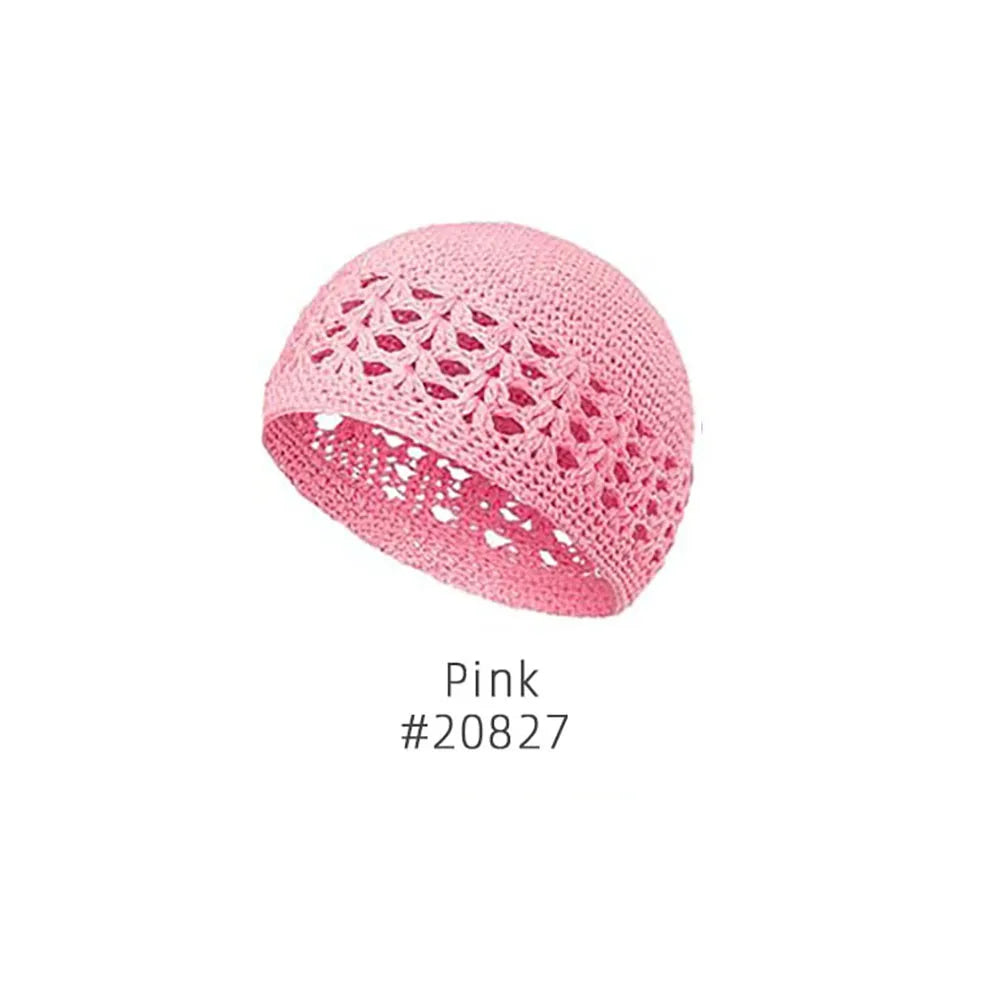Crochet Beanie Hat Brimless Beanie Hat Muslim Men's Hat Knitted Elastic Crochet Hat Autumn And Winter Warm Hat