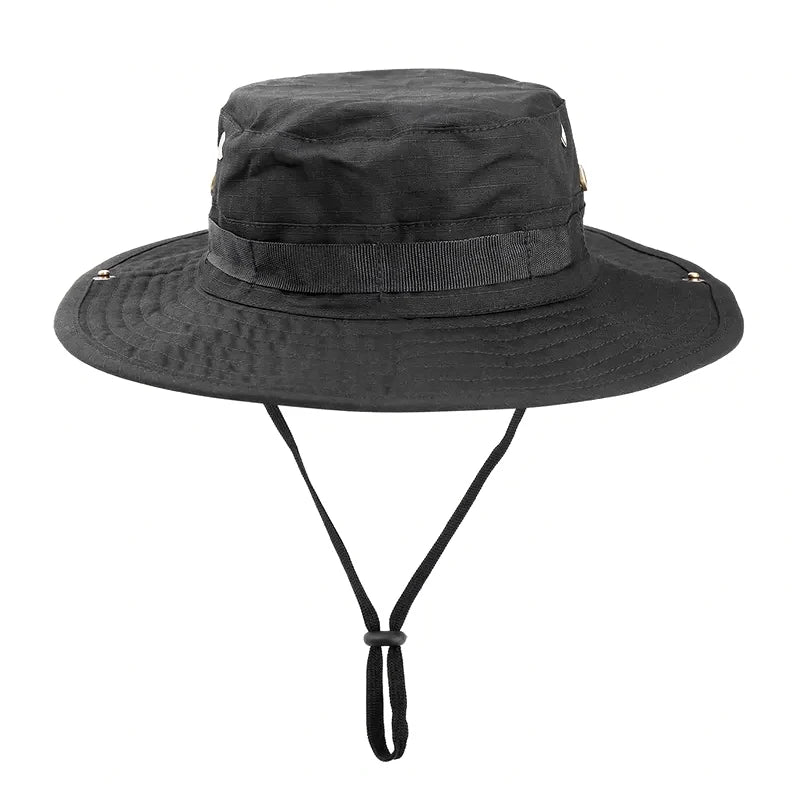 Camouflage Boonie Hat Wide Brim Men Women Sun Hat Outdoor Hiking Fishing Hunting Sports Caps Foldable Soft Hat